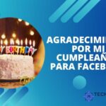 Agradecimiento por mi Cumpleaños para Facebook