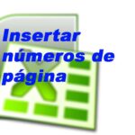 Cómo insertar números de página con excel
